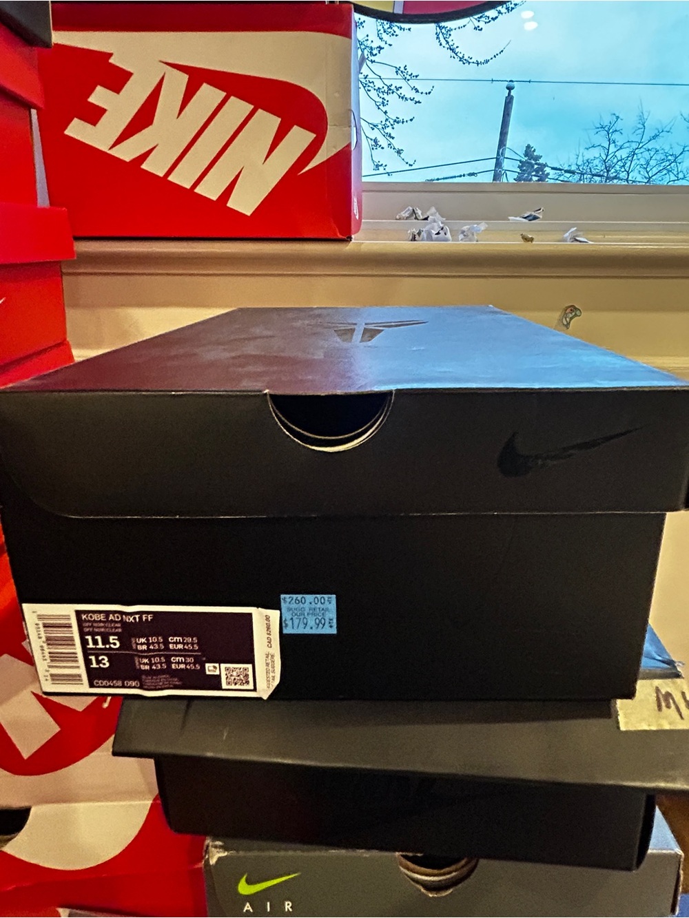 Nike Kobe AD NXT FF “Black Multi” | Size 11.5 | Rare Kobe Performance | w/ Box
